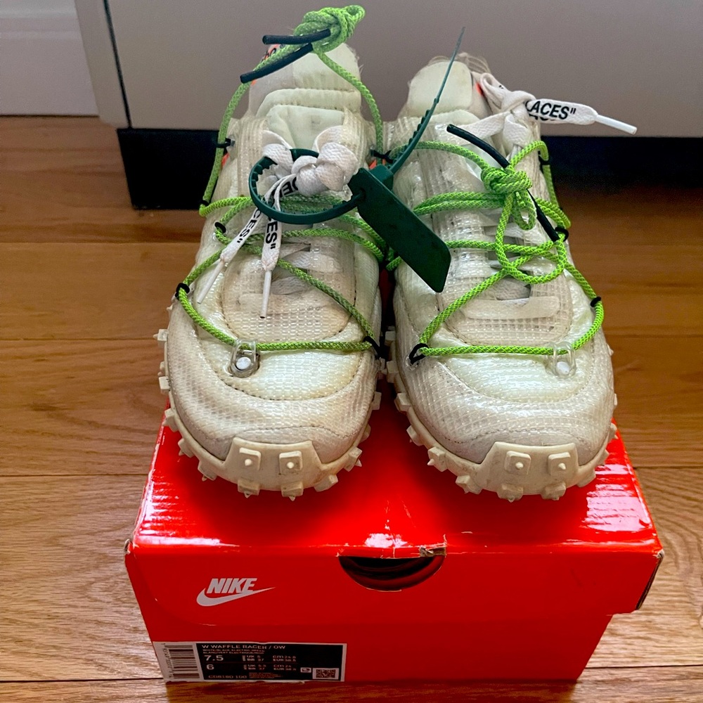 Women’s Off White Waffle Racers